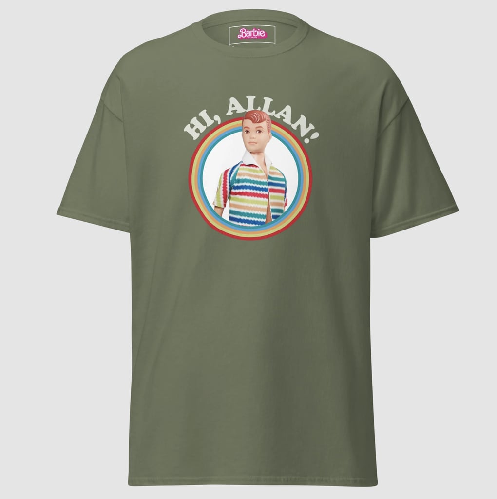 Barbie Merch Clothing: Mattel "Hi, Allan! T-Shirt