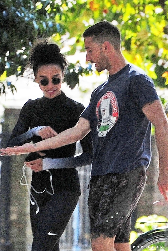Shia LaBeouf and FKA Twigs Out in LA September 2018