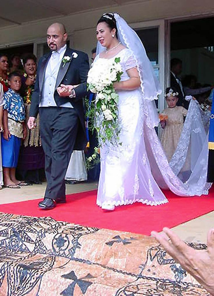 Princess Salote Lupepeu'u Tuita and Mata'i'ulua Fusitu'a 
The Bride: Princess Salote Lupepeu'u Tuita, the only daughter of the late king of Tonga and sister of the current king.
The Groom: Mata'i'ulua Fusitu'a, a Tongan diplomat.
When: June 10, 2003.
Where: The Methodist Church in Nuku'alofa.