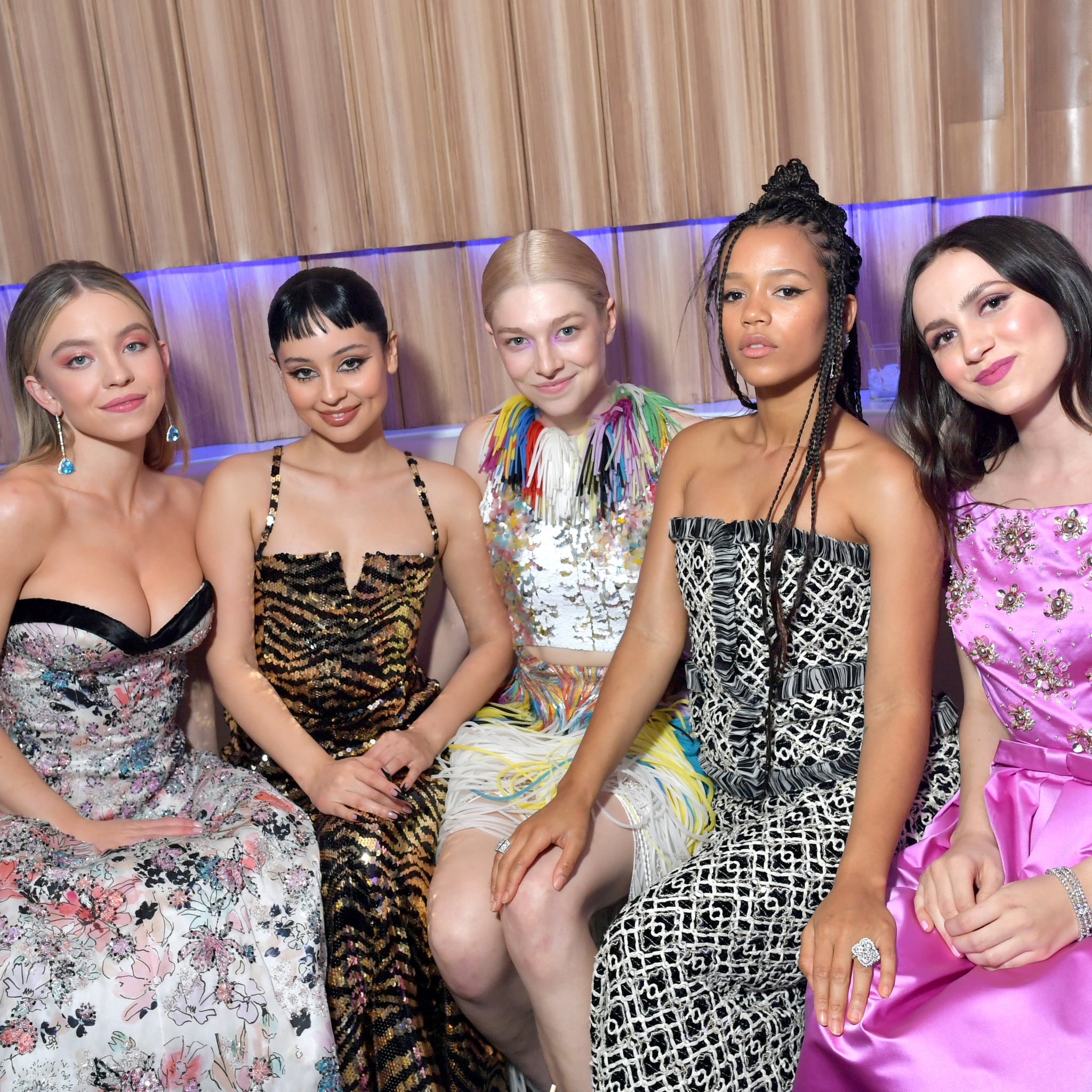 The Euphoria Cast at the 2020 Vanity Fair Oscars Afterparty