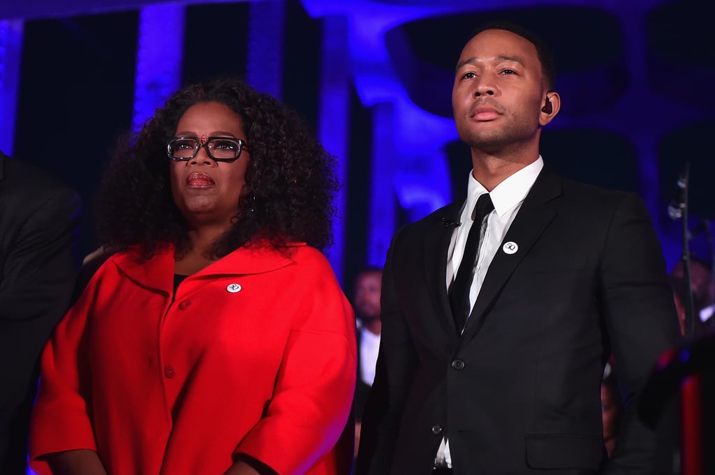 Oprah Winfrey Marching in Selma on MLK Weekend Pictures