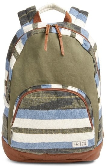 volcom schoolyard canvas backpack