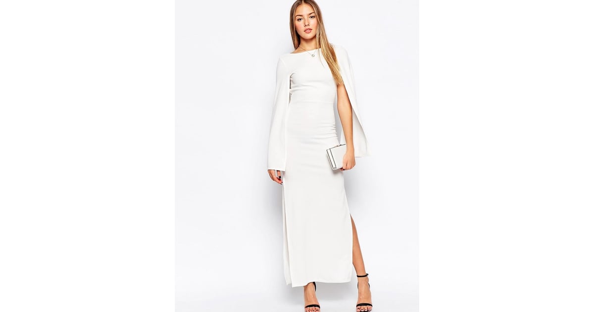 Club L Maxi Dress With Long Fluted Sleeves (90) Wedding Dresses You