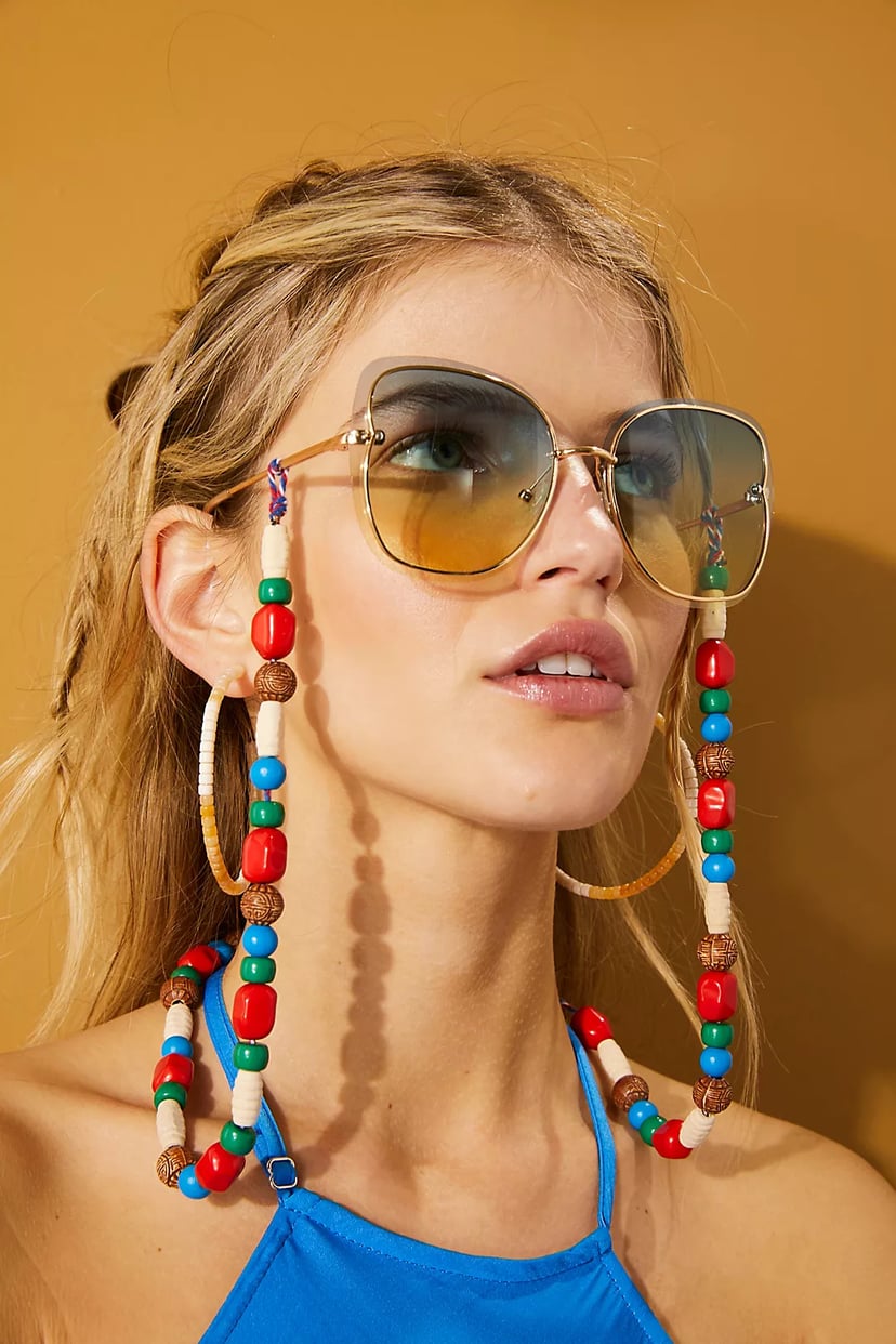 Chain GLAMOROUS Women glasses Spring trends Sunglasses Chain