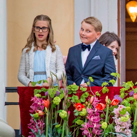 Prince of Norway Dabbing on Balcony Video
