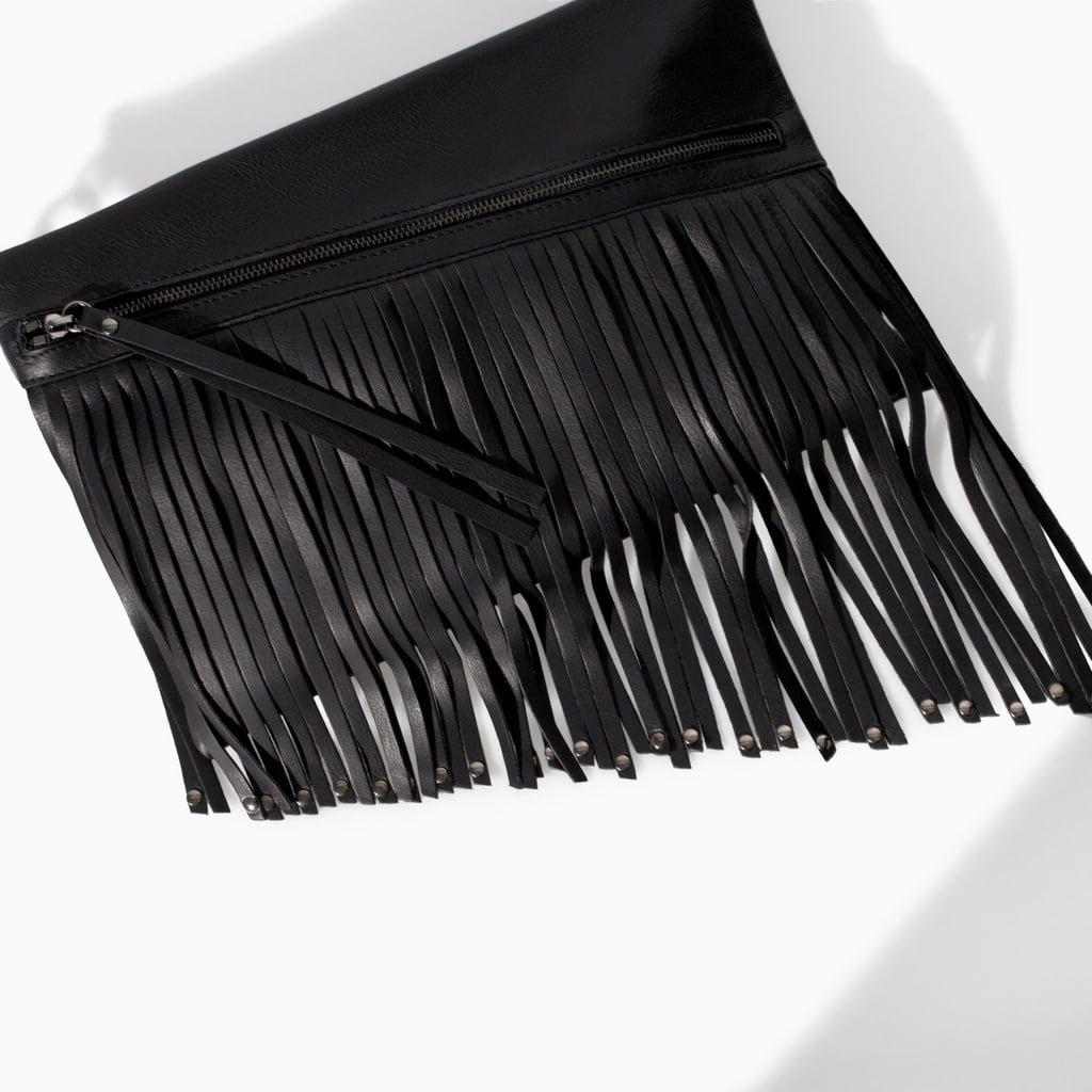 Zara Fringed Clutch