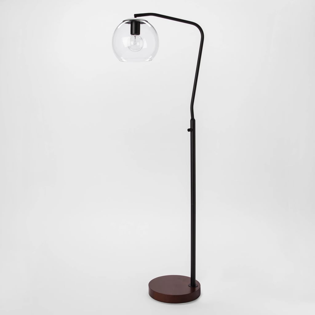 For a Tall Lamp: Project 62 Madrot Glass Globe Floor Lamp