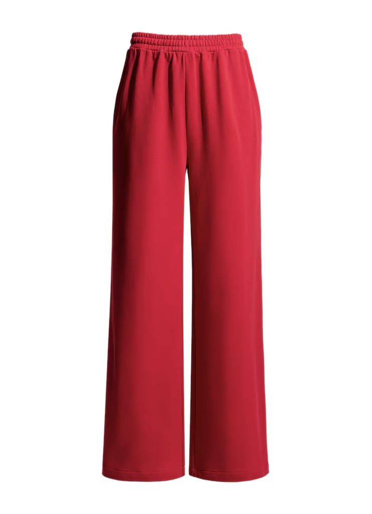 Magda Butrym X H&M Wide-Leg Motif-Detail Joggers