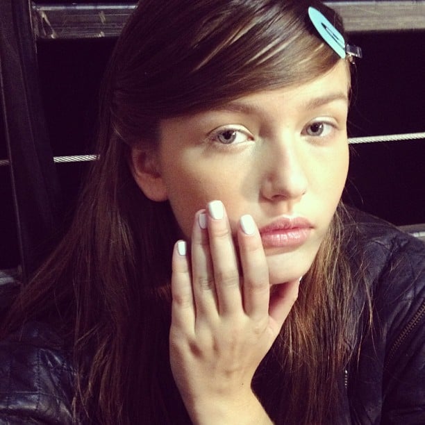 Well, it's official: white nails are a trend again for Spring 2014, as seen on the Band of Outsiders runway.
Well, it's official: white nails are a trend again for Spring 2014, as seen on the Band of Outsiders runway.