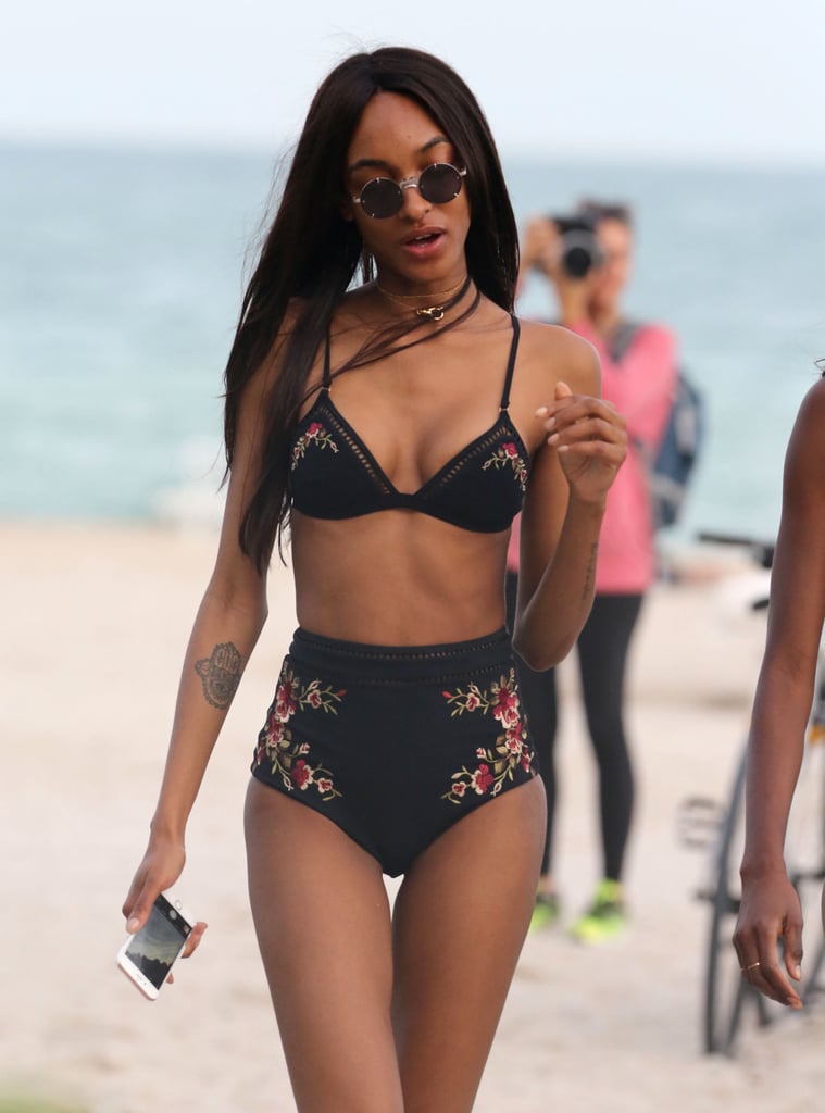 Jourdan Dunn Zimmermann Bikini in Miami December 2016