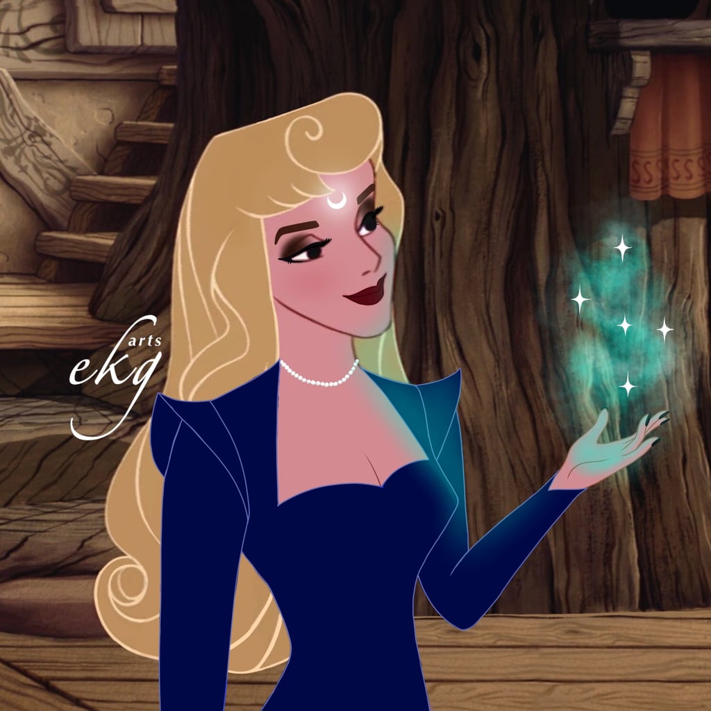 Artist Reimagines Disney Princesses as Witches