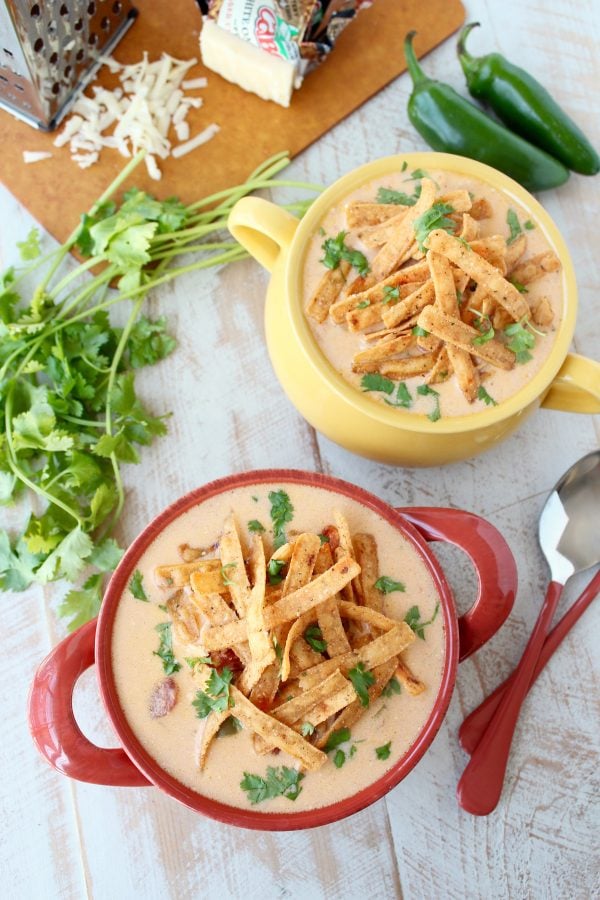 Cheesy Turkey Taco Soup