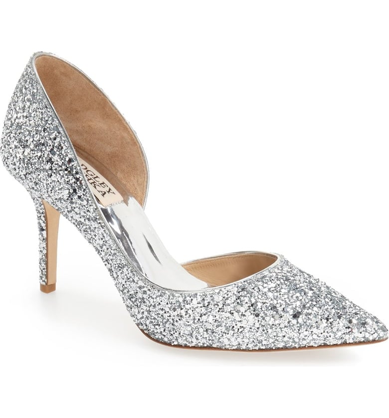 Badgley Mischka Daisy Embellished Pumps