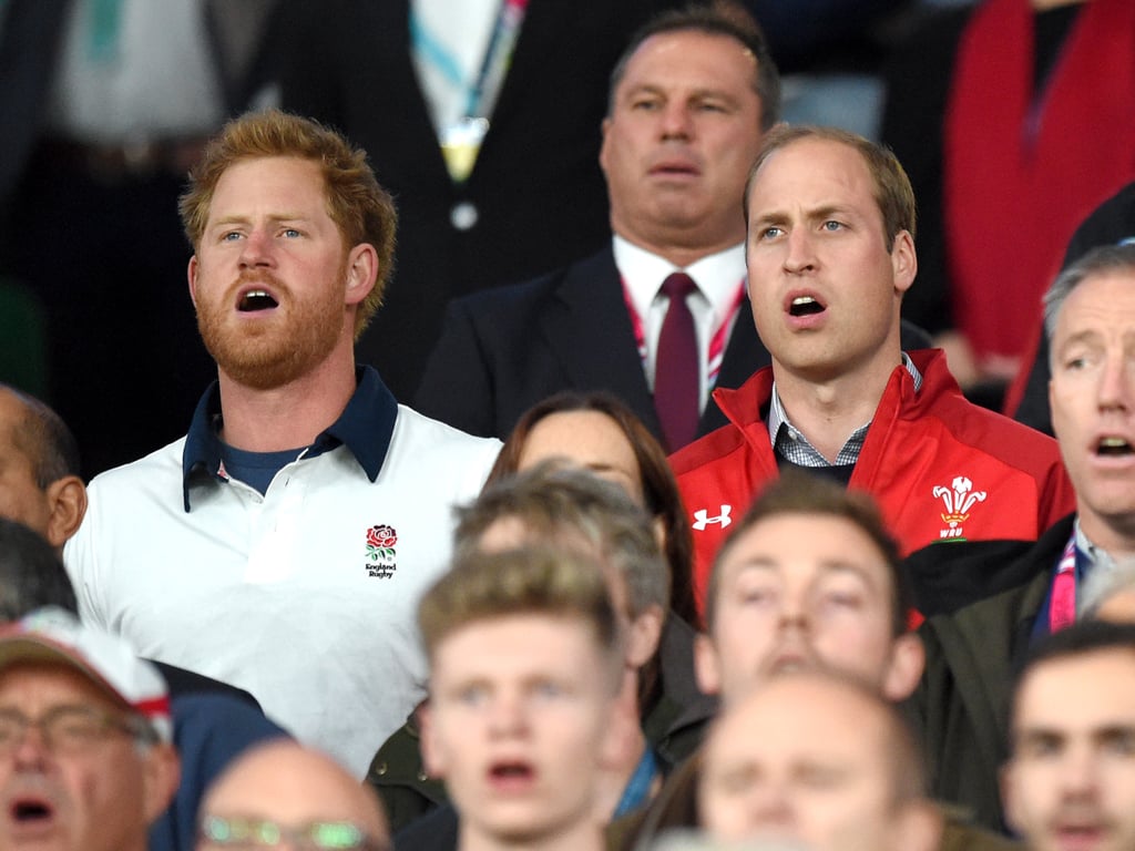 When Harry and William Had Matching Expressions