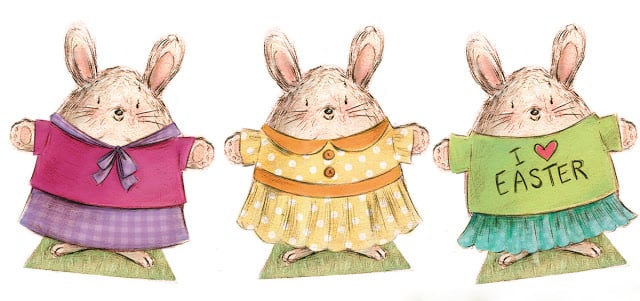 Easter Paper Dolls Easter Paper Dolls