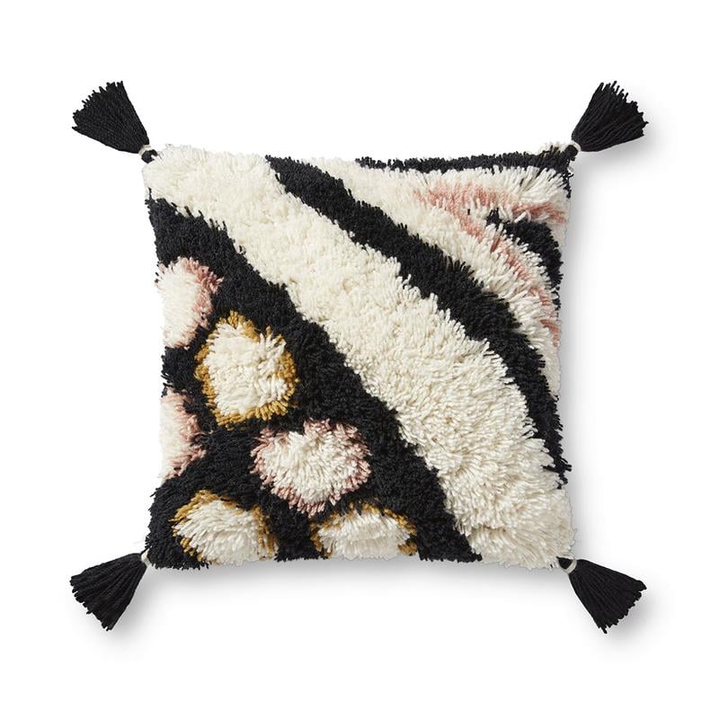 A Fuzzy Pillow: Jungalow Kaleidoscope Pillow by Justina Blakeney® X Loloi