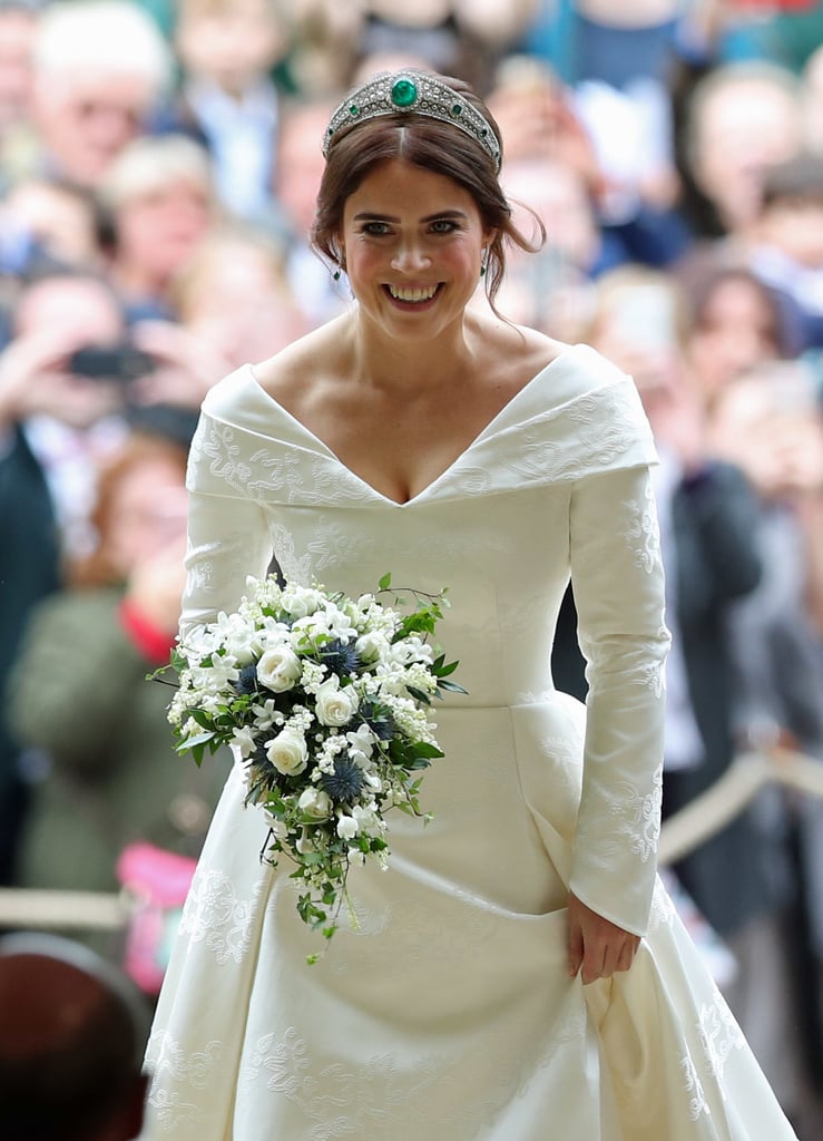 Princess Eugenie Jack Brooksbank Wedding Outfit Exhibition