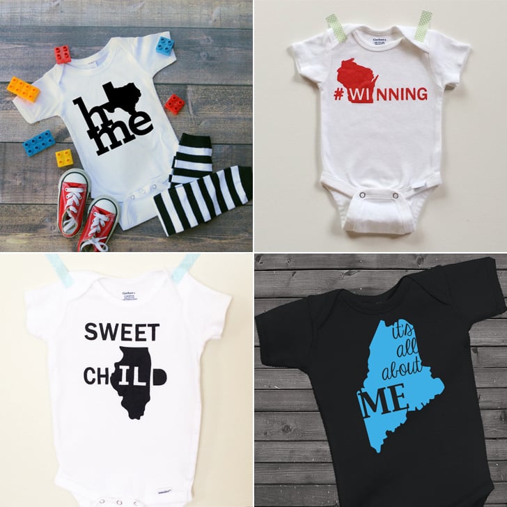 State Pride Baby Onesies