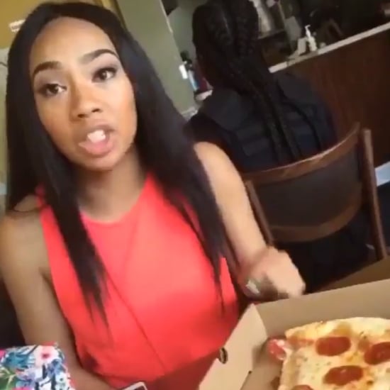 Woman's Response to Friend Eating Her Pizza