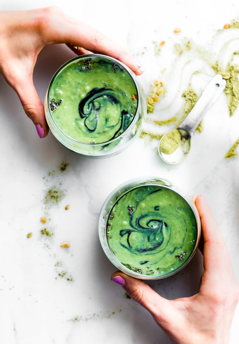 Creamy Coconut Spirulina Superfood Smoothie