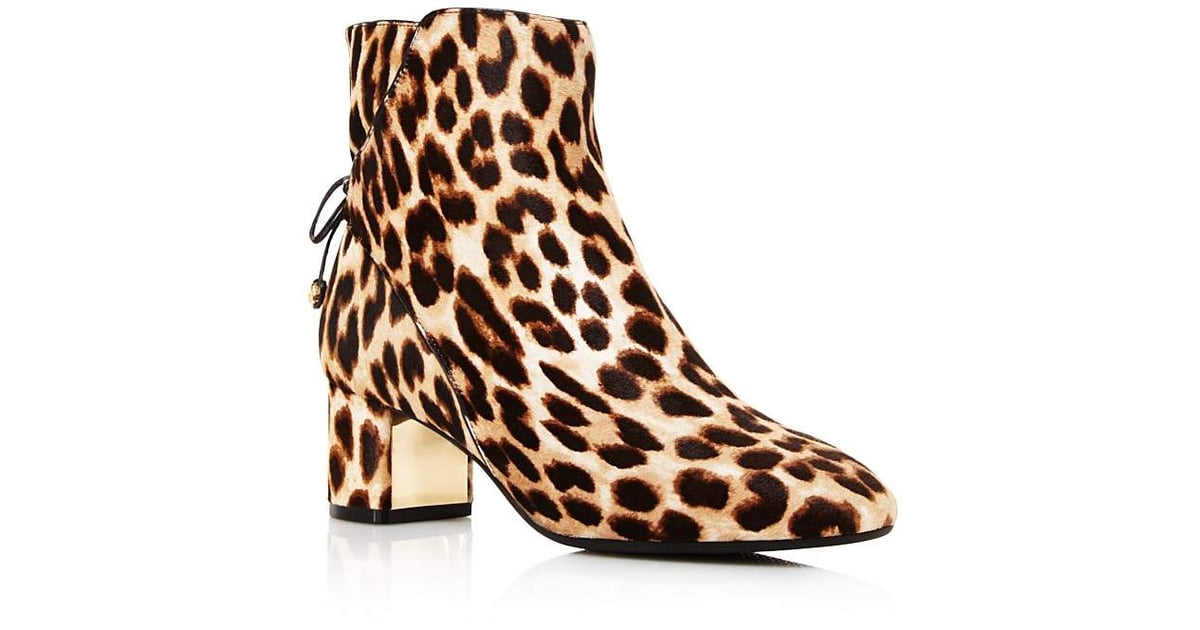 Tory Burch Laila Leopard Print Calf Hair Booties | Gwen Stefani's Boots Are  So Amazing, We're Going 