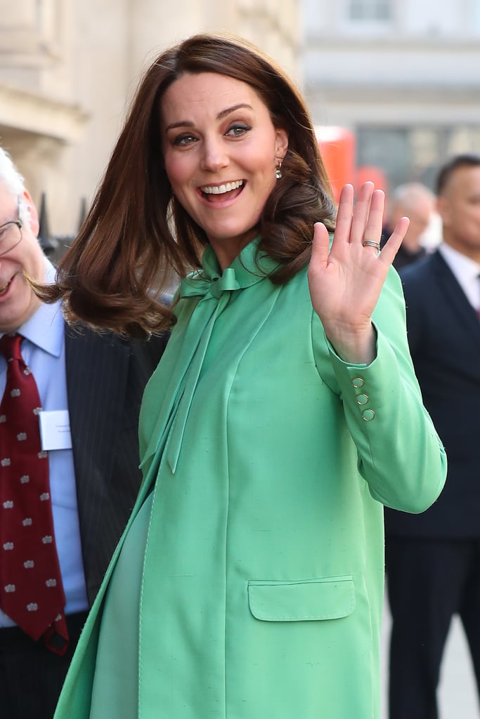 Kate Middleton Green Jenny Packham Coat