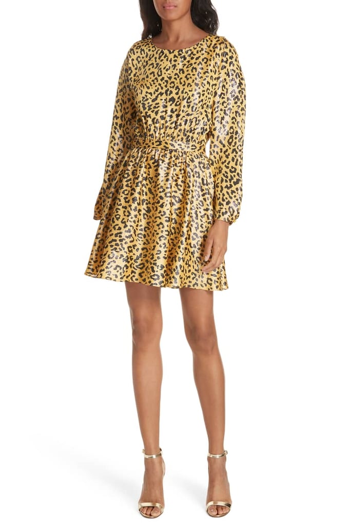 DVF Animal Print Dress