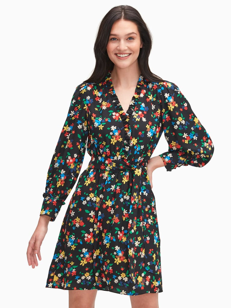 A Fun Dress: Kate Spade Sailing Floral Dress | Shhh! Kate Spade Is Having a  Secret Sale With Discounts You Have to See to Believe | POPSUGAR Fashion  Photo 20