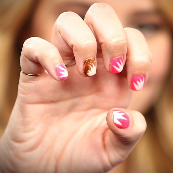 Starburst Nail Art That's Easy to Do