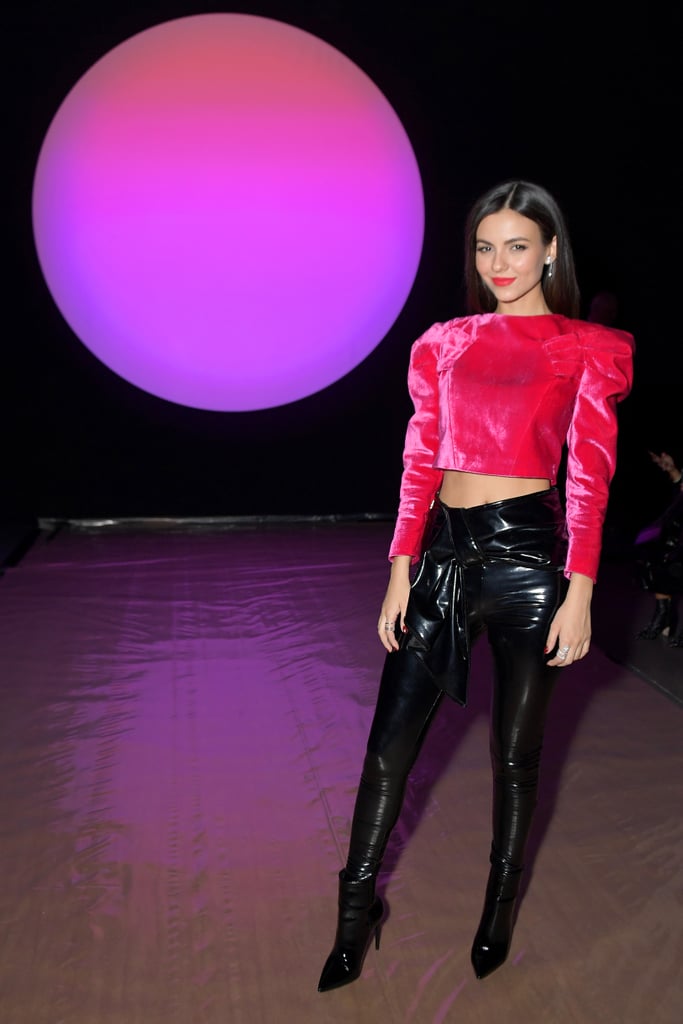 Victoria Justice at the Marc Jacobs Fall 2020 Show