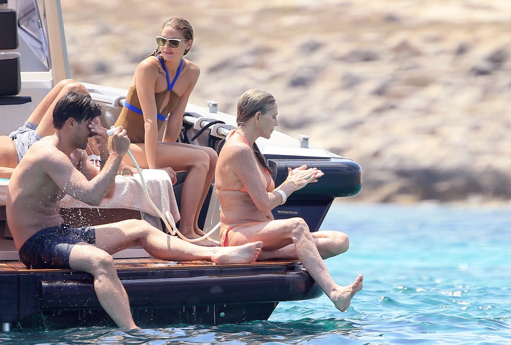 Olivia Palermo Swimsuit in Ibiza, Spain