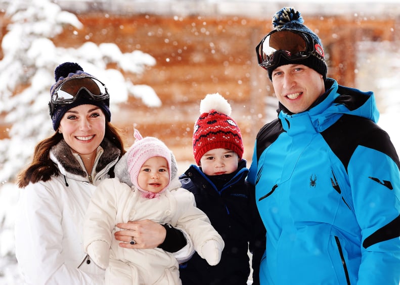 When He Braved the Cold For a Sweet Family Photo