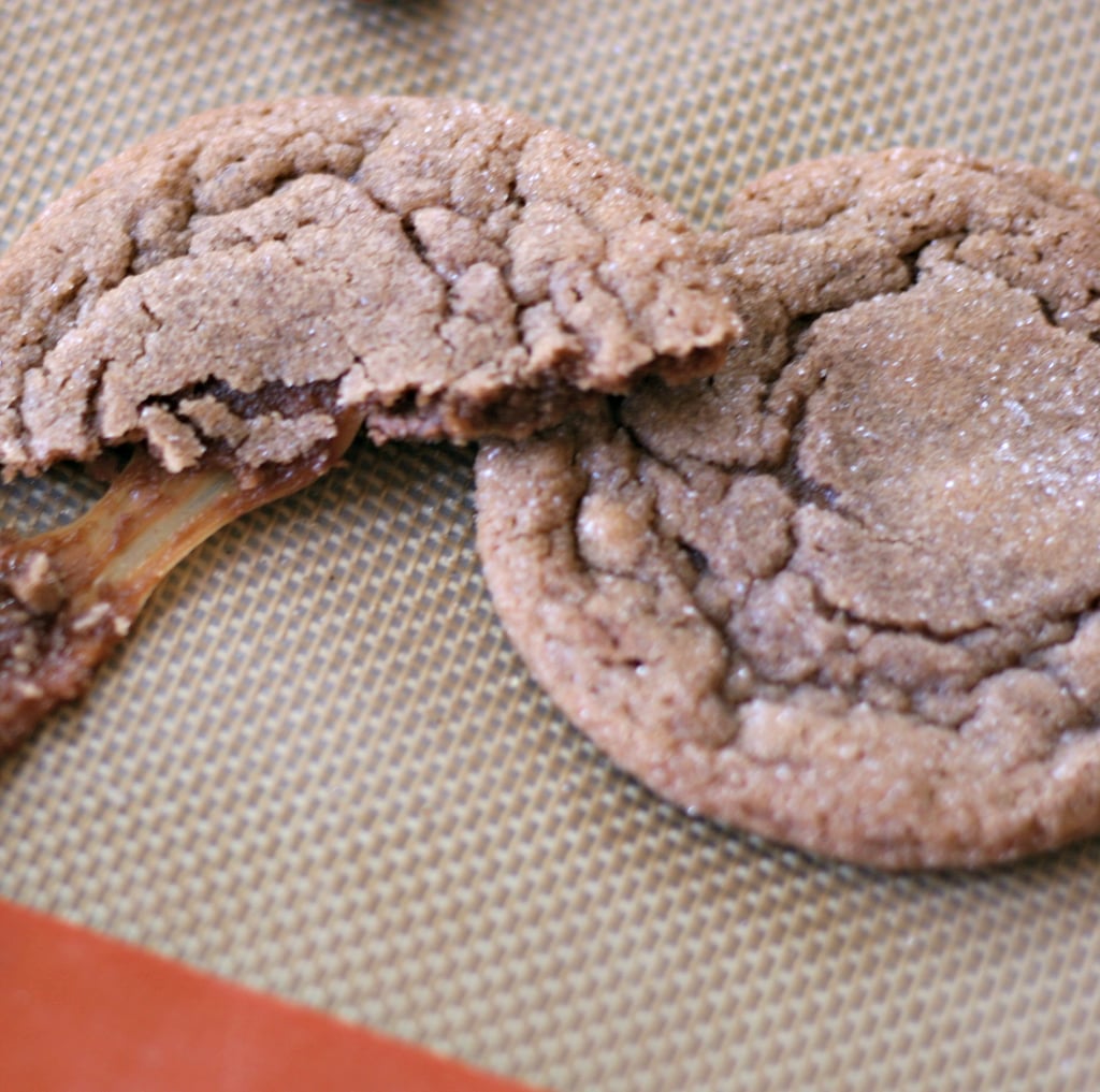 Milk Dud Nutella Cookies