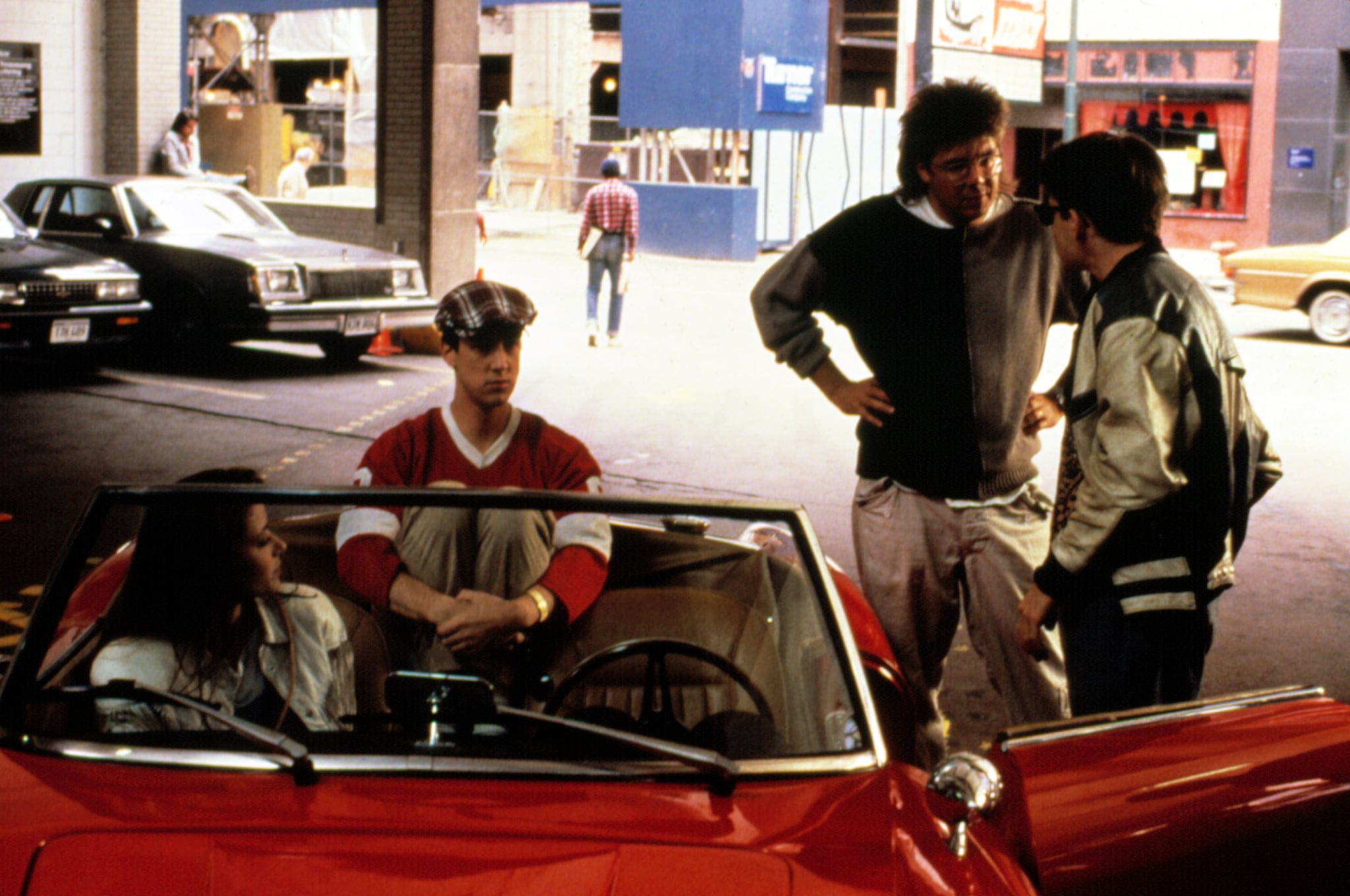 Ferris Bueller S Day Off Cast Reunion With Josh Gad Video Popsugar Entertainment