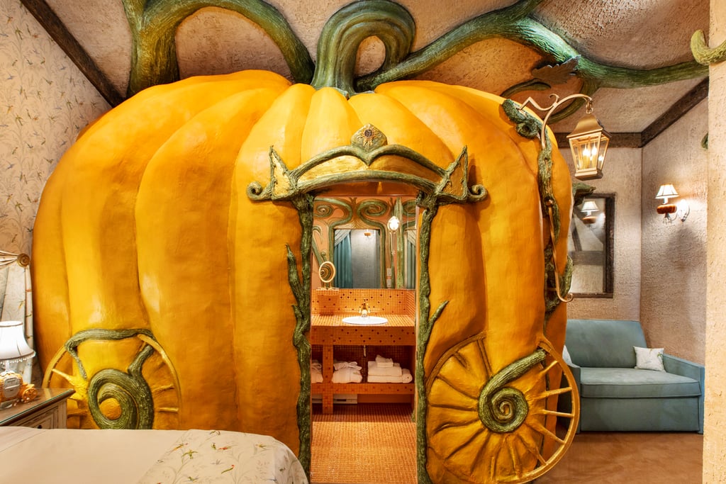 Nope! They Didn't Forget the Pumpkin Carriage — It's a Bathroom!