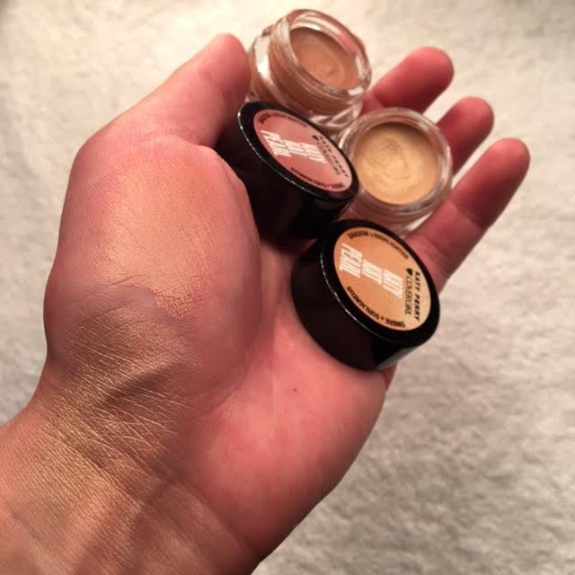 "These CoverGirl Katy Kat Pearl Shadow + Highlighter Pots are awesome," Nguyen said. "They have the perfect amount of highlight for the tops of the cheekbones. I love to apply this with the fingertips on the cheeks or as an eye shadow base."