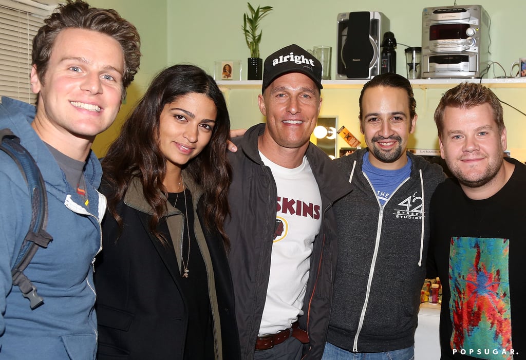 Matthew McConaughey and Camila Alves Visit Broadway 2015