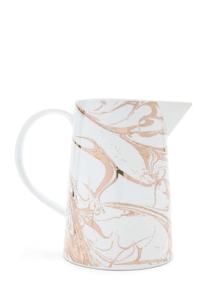 Abstract Marble Print Pitcher