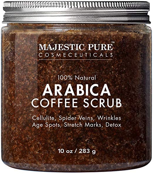 Majestic Pure Arabica Coffee Scrub