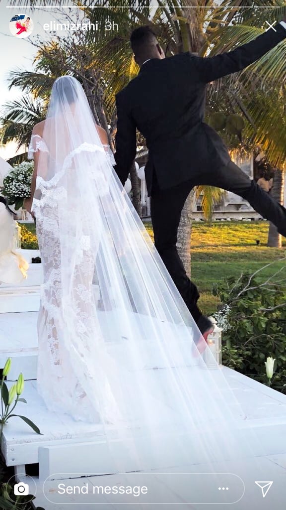 Her Veil Went On For Miles