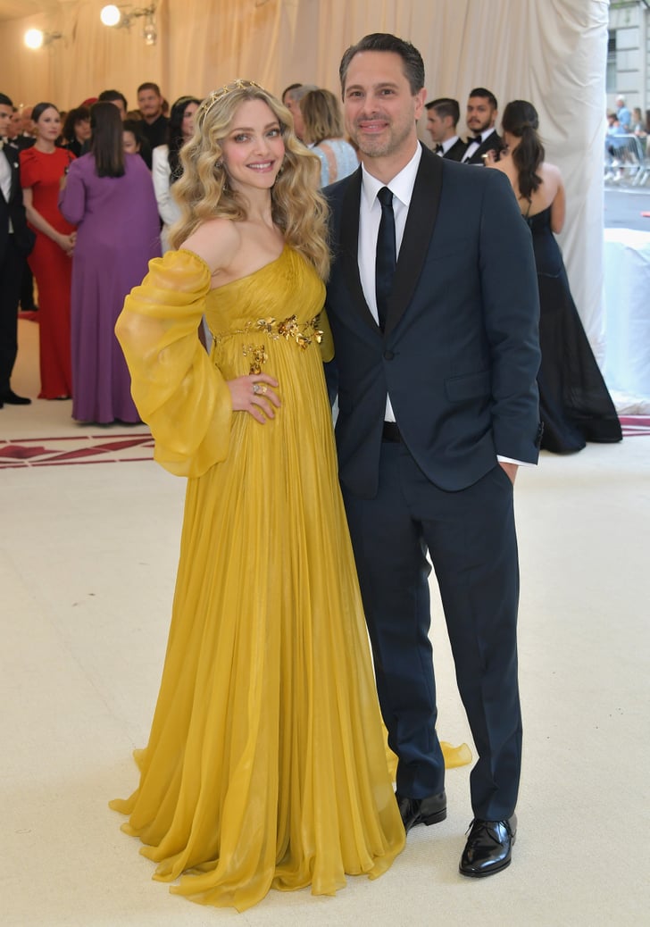 Amanda Seyfried and Thomas Sadoski at the 2018 Met Gala | POPSUGAR ...