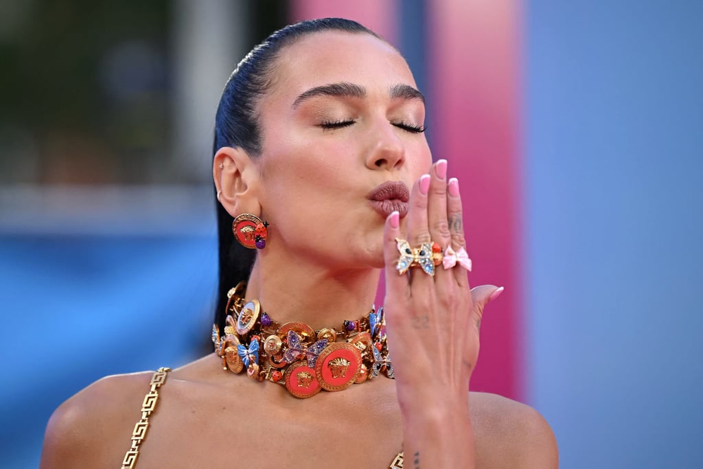 Dua Lipa's Barbie Pink Nails