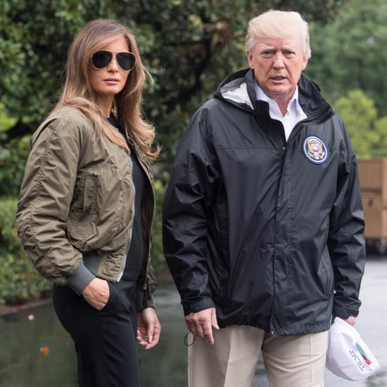 Melania Trump Wears Heels to Texas For Hurricane Harvey
