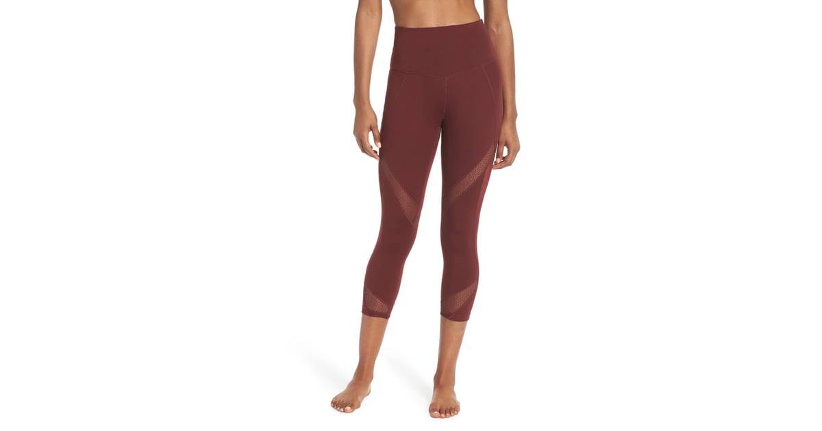 zella high waist crop leggings
