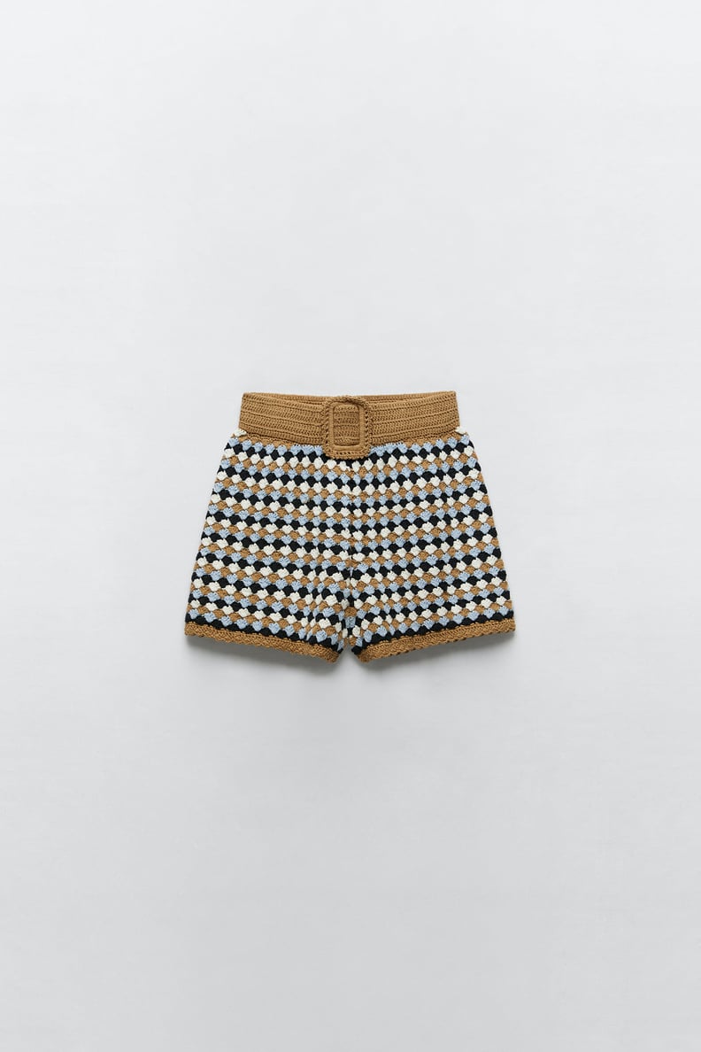 Zara Crochet Shorts