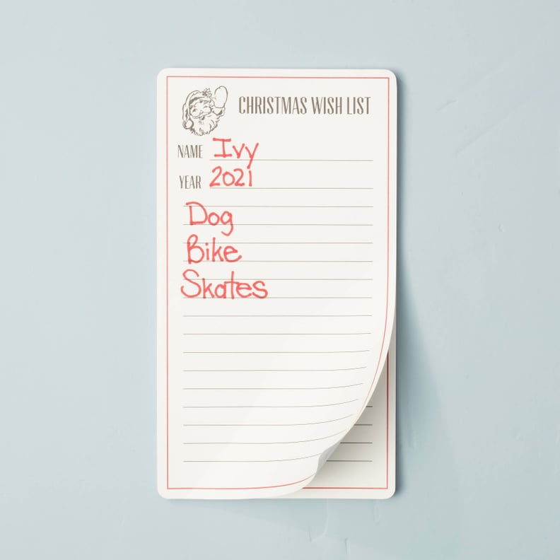 Santa Christmas Wishlist Pad