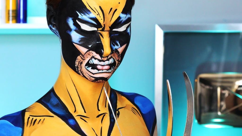 Comic-Book Wolverine Makeup