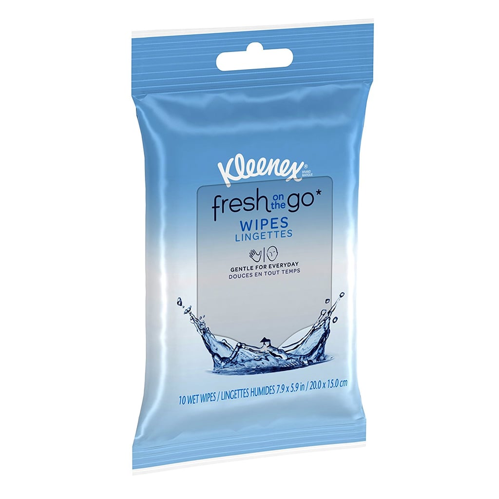 Kleenex Fresh On the Go Moist Wipes Best Travel Essentials POPSUGAR