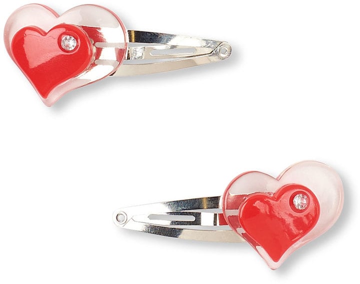 Valentine's Day Heart Hairclips