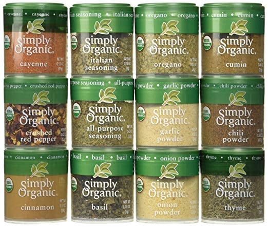 Simply Organic Starter Spice Set